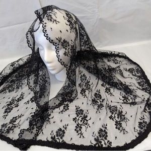 Church veil brought from Spain